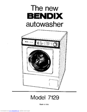 BENDIX BENDIX 7129 Operating Instructions Manual