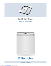 Electrolux EIDW6105GB - 24in Fully Integrated Dishwasher Use & Care Manual