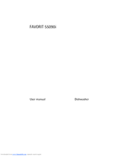 Electrolux FAVORIT 55090I User Manual