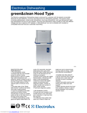 Electrolux Green&Clean EHTA60 Specifications