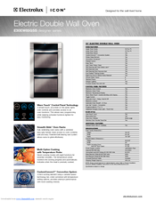 Electrolux ICON E30EW85GSS Specifications