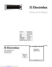 Electrolux E30WD75GTT2 Factory Parts Catalog