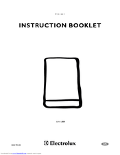 Electrolux EUN 12300 Instruction Booklet