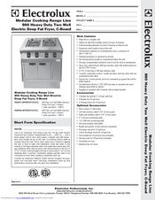 Electrolux 584097 (WFWROFOOOC) Specification Sheet