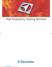 Electrolux Fryer Brochure