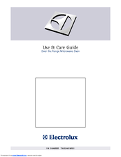 Electrolux EI30MH55GW - 30in Microwave Oven Use & Care Manual