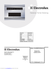 Electrolux E30SO75FP Factory Parts Catalog