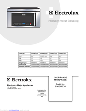 Electrolux EI30BM5CH Factory Parts Catalog
