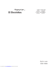 Electrolux EOG 10000 User Manual