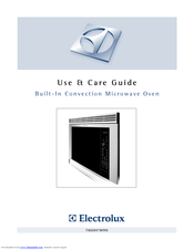 Electrolux E30MO65GSS - 1.5 cu. Ft. Microwave Oven Use & Care Manual