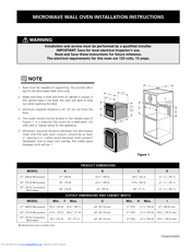 Electrolux TINSEB504MRR0 Installation Instructions Manual