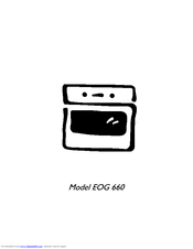 Electrolux EOG 660 Owner's Manual