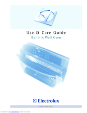 Electrolux E30EW75ESS Use & Care Manual