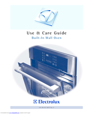 Electrolux 318 200 937 (0411) Rev. A Use And Care Manual