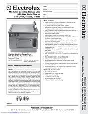 Electrolux WLGWDAOOOO Specification Sheet