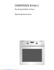 Aeg COMPETENCE B1100-2 Manuals | ManualsLib