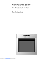 Aeg COMPETENCE B6100-1 Manuals | ManualsLib