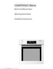 AEG COMPETENCE B8920 Operating And Installation Instructions