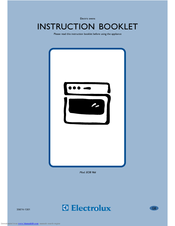 Electrolux EOB 966 Instruction Booklet