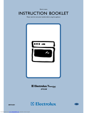 Electrolux Premier EPSOM Instruction Booklet