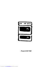 Electrolux EOD 982 User Manual