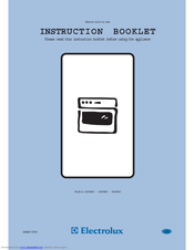 Electrolux ESOMBR Instruction Booklet