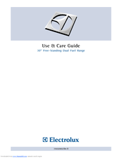 Electrolux 316520002 Use And Care Manual