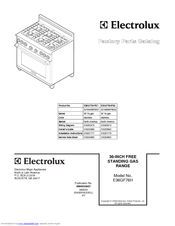 Electrolux 32166696F80S2 Factory Parts Catalog