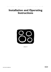 Electrolux EHD6671P Installation And Operating Instructions Manual