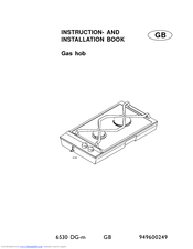 Aeg Gas hob Instruction And Installation Book