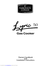 Parkinson Cowan Lynic 50 Owner's Handbook Manual