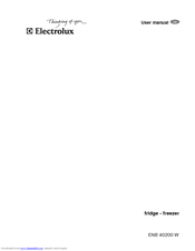 Electrolux ENB 40200 W User Manual