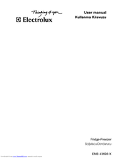 Electrolux ENB 43693 X User Manual