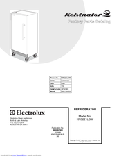 Electrolux Kelvinator KRS221LGW Factory Parts Catalog