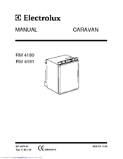 Electrolux RM 4180 User Manual