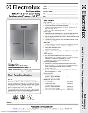 Electrolux SMART RH14DFD2FU 726485 Specification Sheet