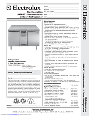 Electrolux SMART 726682 Specification Sheet
