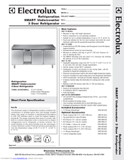 Electrolux SMART 726683 Specification Sheet