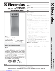 Electrolux SMART 727028 Specification Sheet
