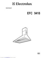 Electrolux EFC 9418 User Manual