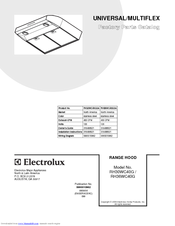 Electrolux RH30WC40GS Factory Parts Catalog