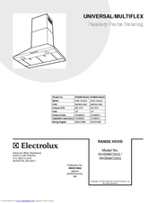 Electrolux RH36WC55GSA Factory Parts Catalog