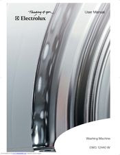 Electrolux EWG 12440 W User Manual