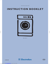 Electrolux U27381 1013 Instruction Booklet