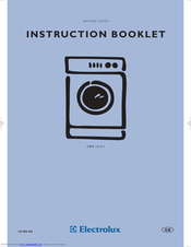 Electrolux aqualux EWD 1214 I Instruction Booklet