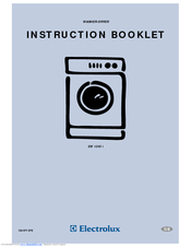 Electrolux EW 1200 i Instruction Booklet