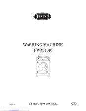 Firenzi FWM 1010 Instruction Booklet