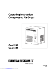 Elektra Beckum Cool 201 Operating Instructions Manual