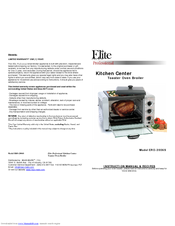 Maxi-matic Elite Professional ERO-2006S Instruction Manual
