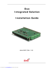 Elmo DUO Series Installation Manual